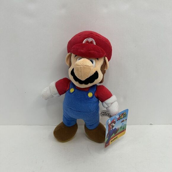 Jakks Pacific Other - Super Mario 9-Inch Plush Doll Stuffed 2019 Jakks Pacific